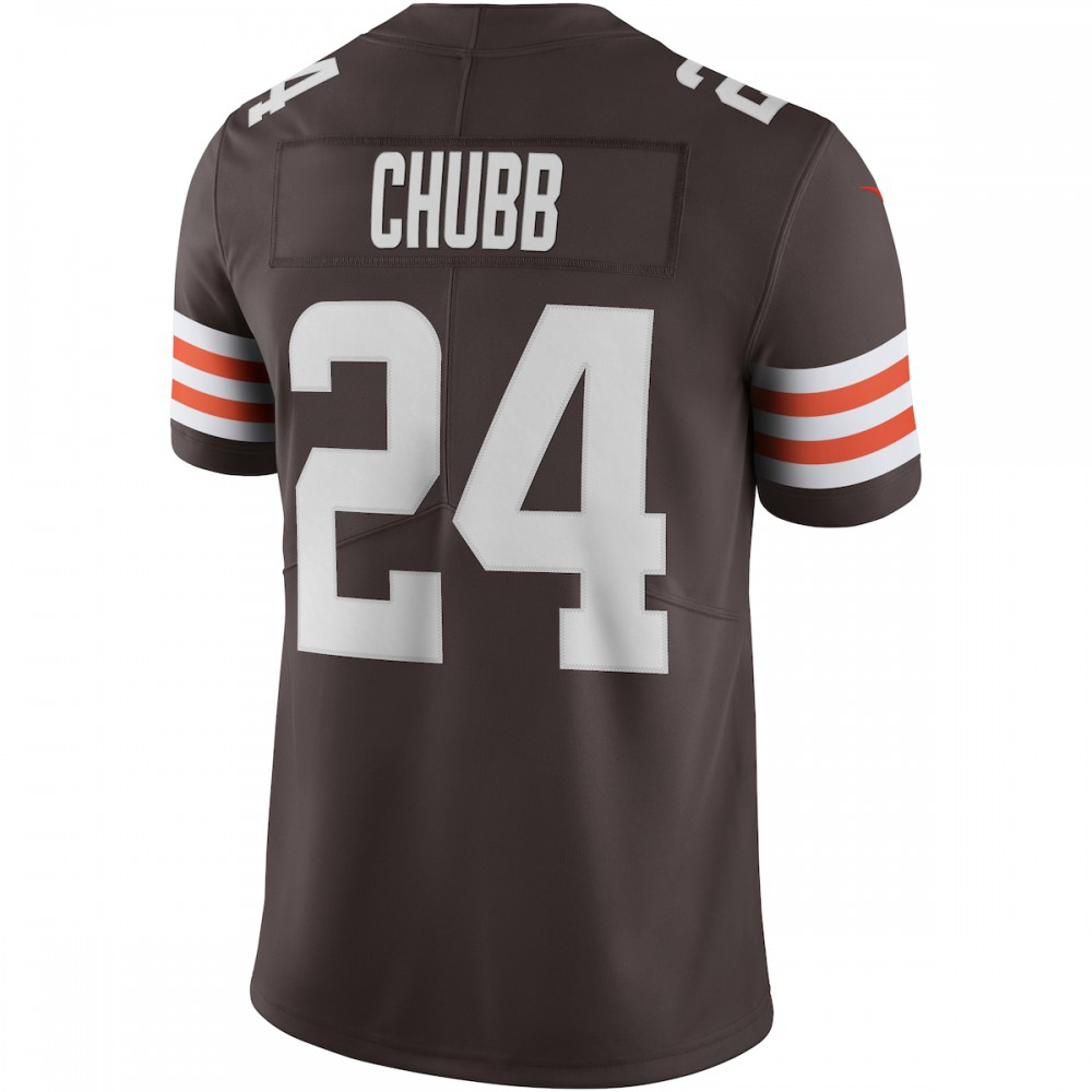 Nick Chubb Cleveland Browns Nike Vapor Limited Jersey - Brown-GridironStore